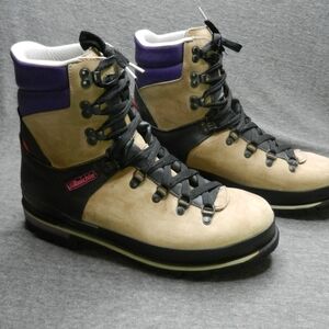 VTG Raichle Mammut Boots Mens 11 Leather 9" Trekking Mountaineering Switzerland